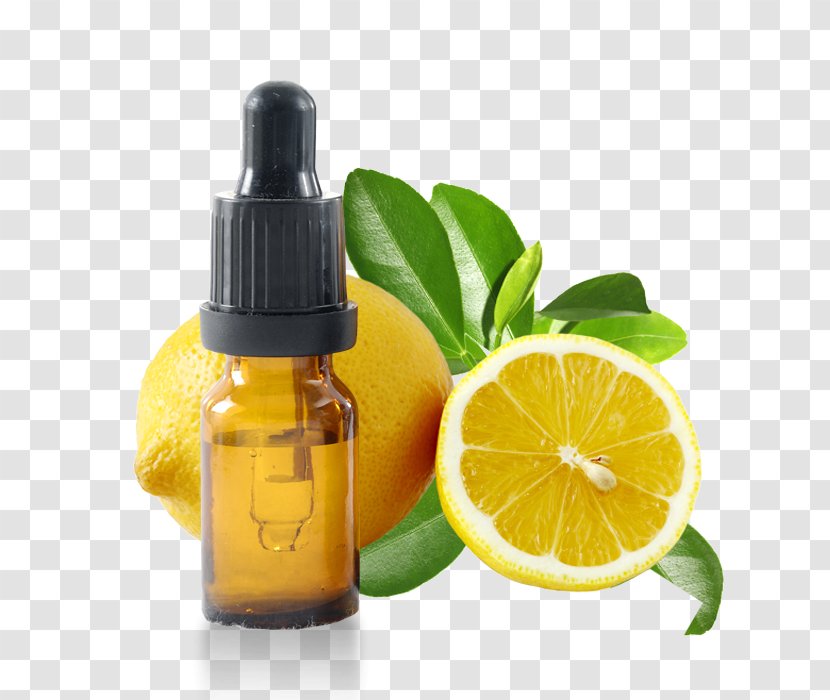 Essential Oil Huile Essentielle De Citron Lemon Ravensara Aromatica - Liquid Transparent PNG
