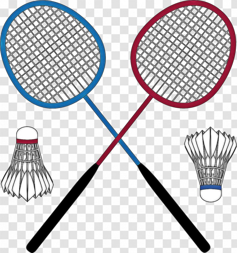 Badminton Cartoon - Tennis Racket - Speed Sports Equipment Transparent PNG