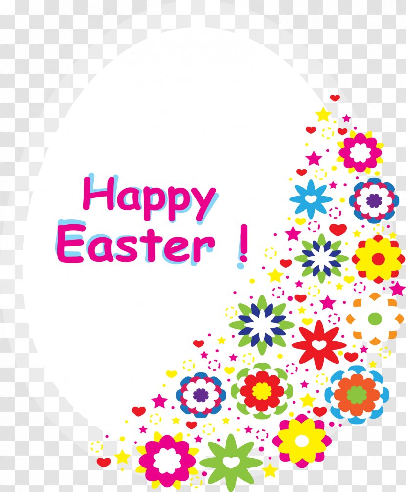 Easter Bunny Birthday Egg - Banner - Happy Easter! Transparent PNG