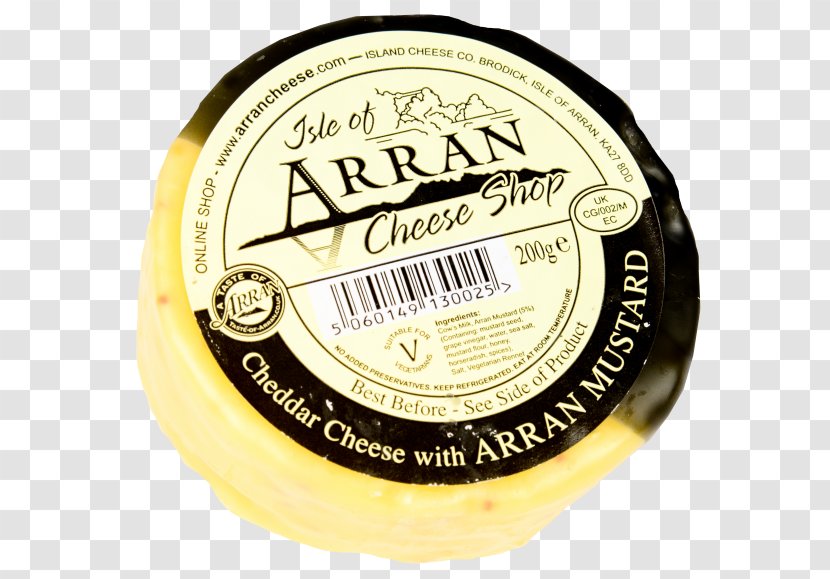 Taste Of Arran Ltd Milk Scotch Whisky Cheddar Cheese Transparent PNG