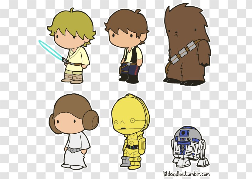Leia Organa Luke Skywalker Chewbacca C-3PO Mos Eisley Cantina - Male - Star Wars Transparent PNG