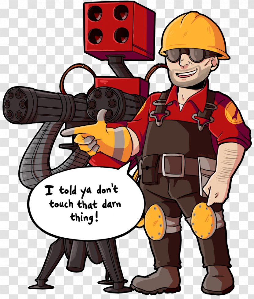 Team Fortress 2 Portal Engineering Loadout - Sentry Transparent PNG