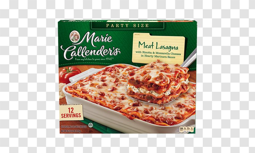 Lasagne Pizza Macaroni And Cheese Marie Callender's Frozen Food - Recipe Transparent PNG