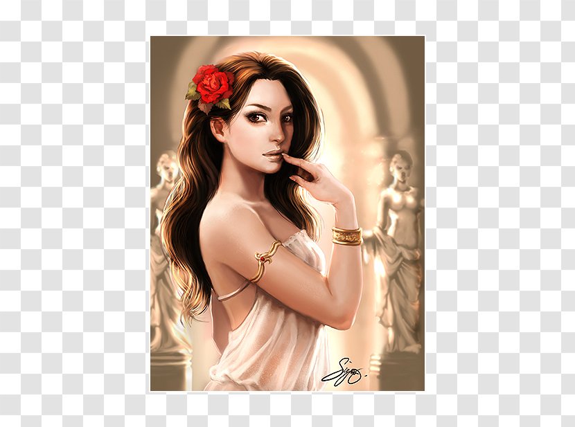 Hera Artemis Demeter Aphrodite: The Goddess Of Love - Silhouette Transparent PNG