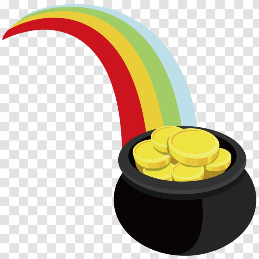 Gold Coin Clip Art - Vector Painted Jar Transparent PNG