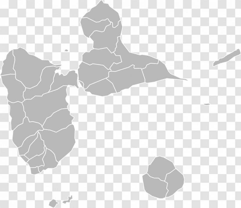 Guadeloupe Vector Graphics Stock Photography Royalty-free Image - Black And White - Kanton Transparent PNG