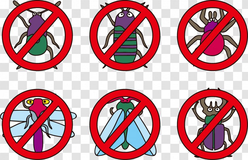 Mosquito Killing Kill Four Pests Campaign - Sign Transparent PNG