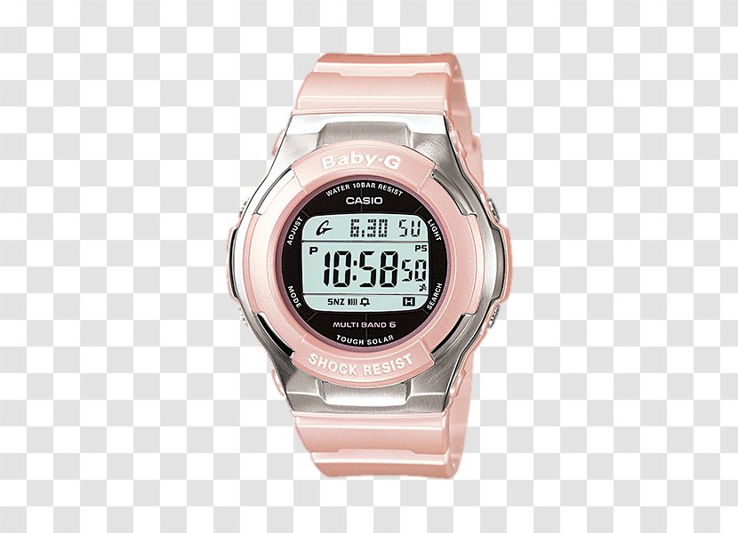 Casio G-Shock Solar-powered Watch Tough Solar - Clock Transparent PNG