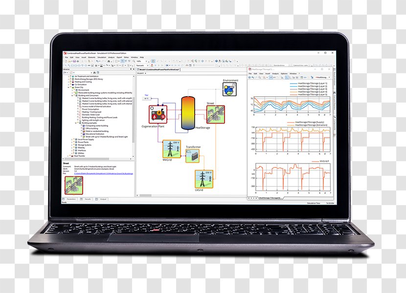 Netbook SimulationX Laptop Dell Computer Software Transparent PNG