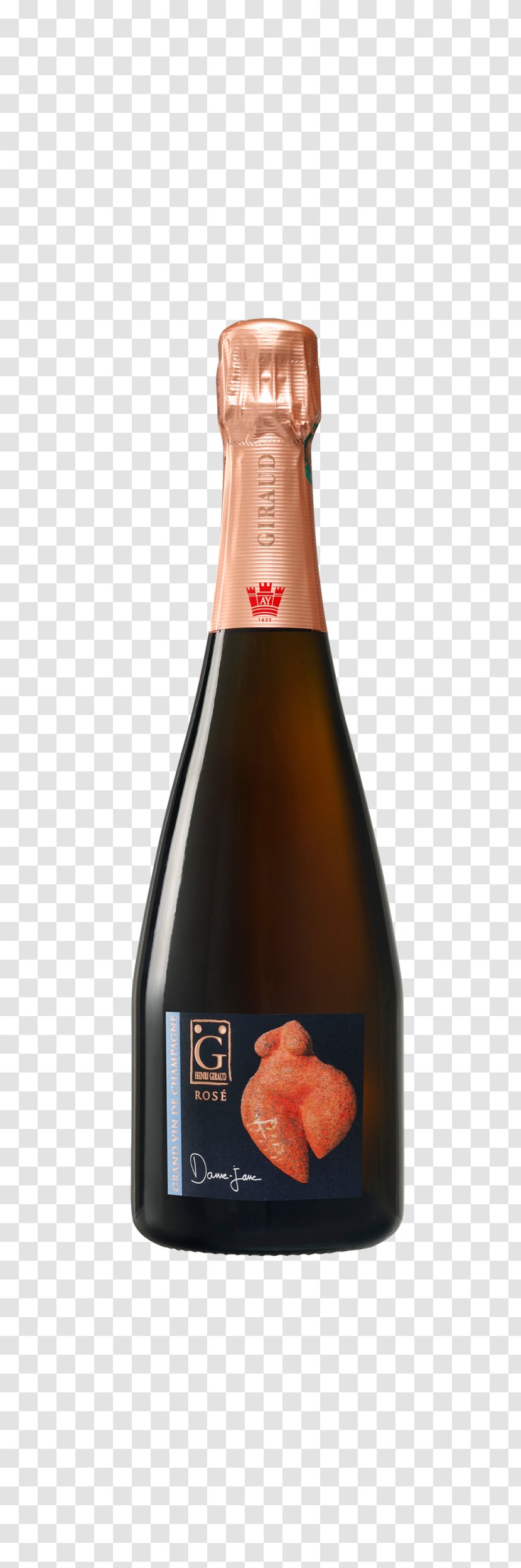 Champagne Liqueur Bottle Dame Jane - Drink Transparent PNG