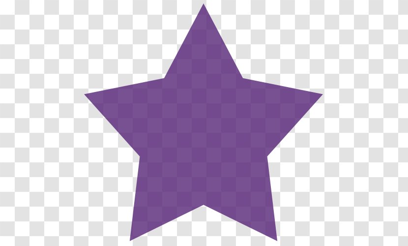 Red Star Shape Clip Art - Violet Transparent PNG