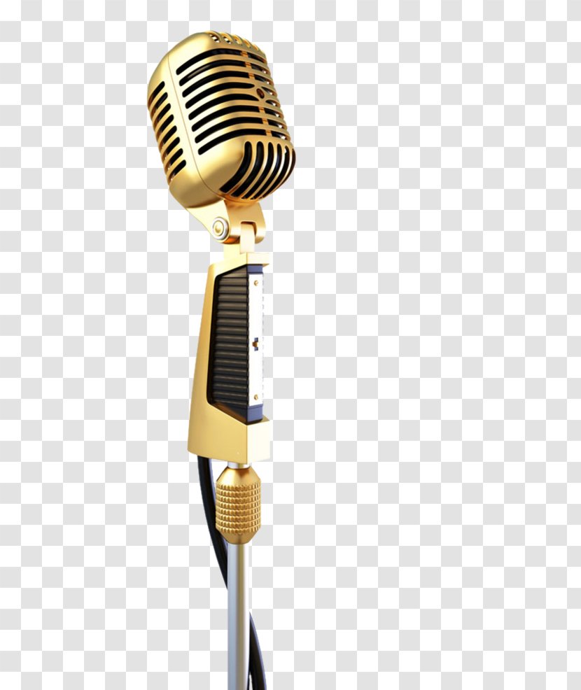 Microphone Royalty-free Download - Silhouette Transparent PNG