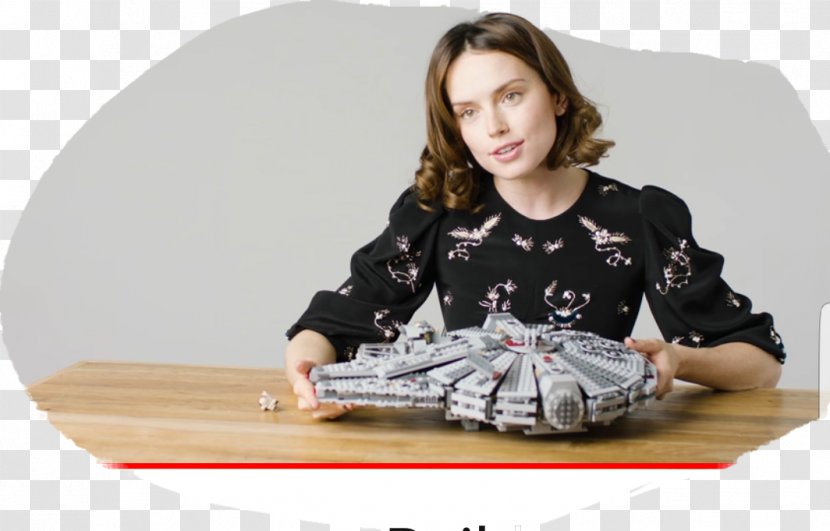 Daisy Ridley Star Wars Episode VII Rey Lego - Watercolor Transparent PNG