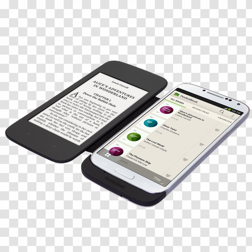 Smartphone PocketBook International E-Readers EBook Reader 15.2 Cm PocketBookTouch Lux E Ink - Gadget Transparent PNG