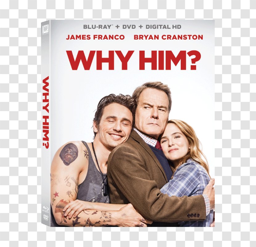 John Hamburg Bryan Cranston Why Him? Blu-ray Disc Ultra HD - Bluray - Dvd Transparent PNG
