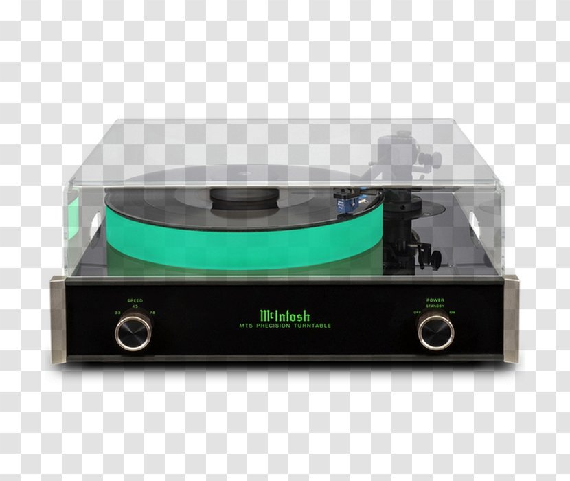 McIntosh Laboratory MT5 Phonograph Audio High Fidelity - Turntable Transparent PNG