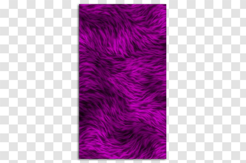Violet Dye Rectangle Fur Pattern Transparent PNG