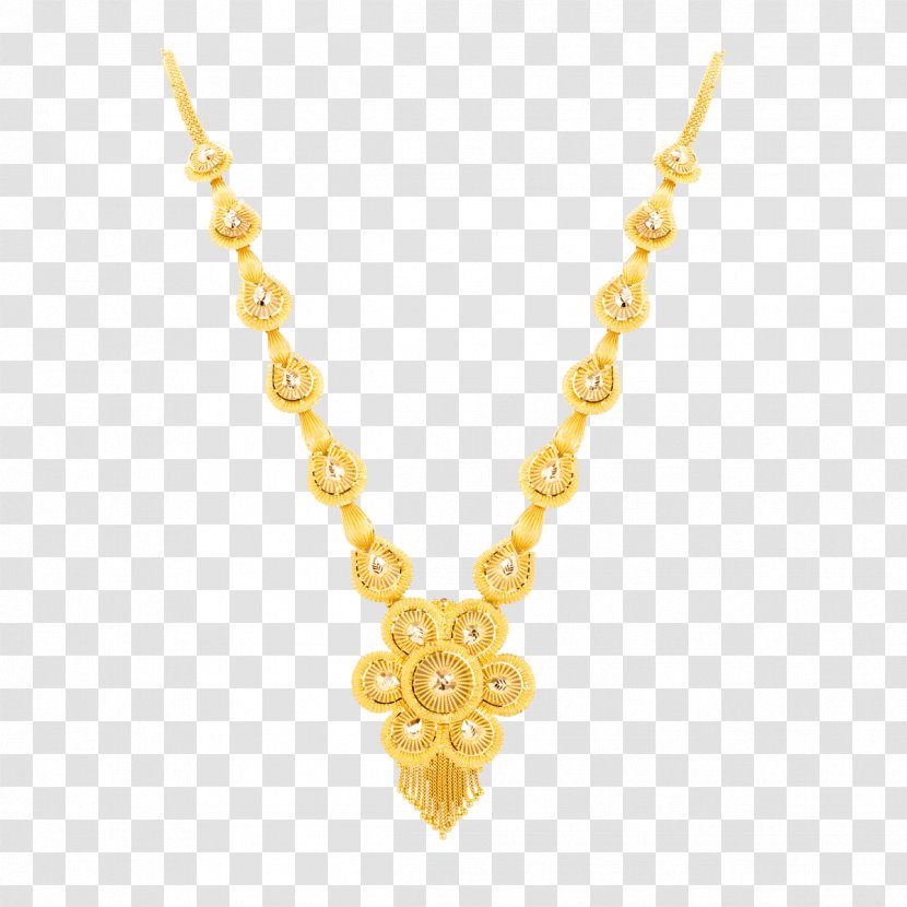Earring Jewellery Necklace Chain Jewelry Design - Thangamayil Limited Transparent PNG