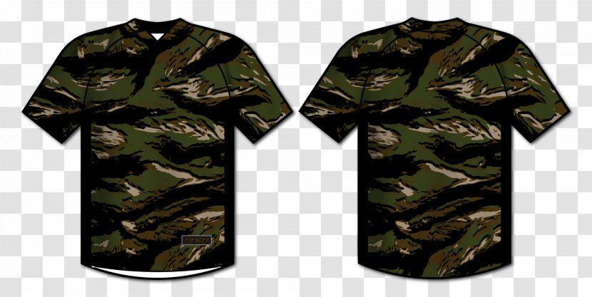Military Camouflage T-shirt Clothing Sleeve Uniform - T Shirt Transparent PNG