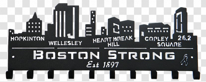 Skyline Medal Metal Cityscape Steel - City - Boston Transparent PNG