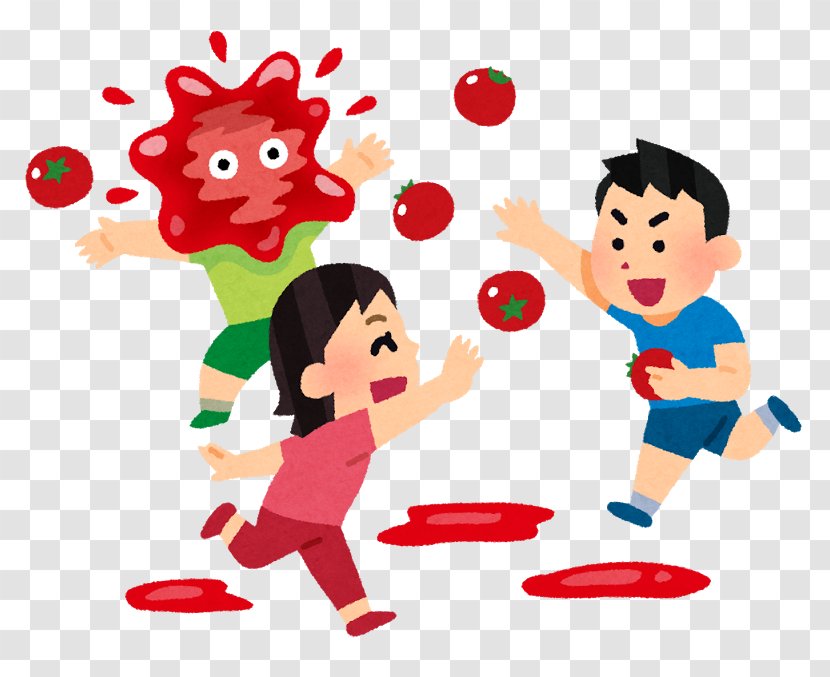 La Tomatina Child Play Ibaraido Sunlight Through Forest Festival Transparent PNG