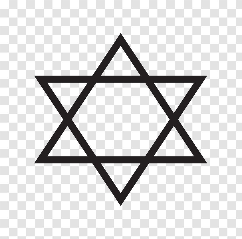 Star Of David Polygons In Art And Culture Judaism - Yellow Badge - Evening Huoshao Background Transparent PNG
