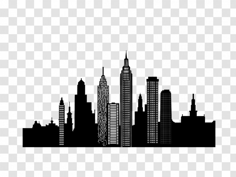 New York City PicsArt Photo Studio Cityscape Skyline Clip Art - Landmark Transparent PNG