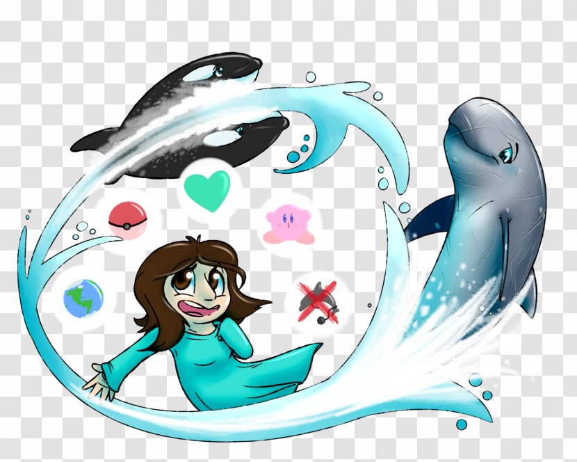 Dolphin Porpoise Illustration Product Clip Art - Aqua Transparent PNG