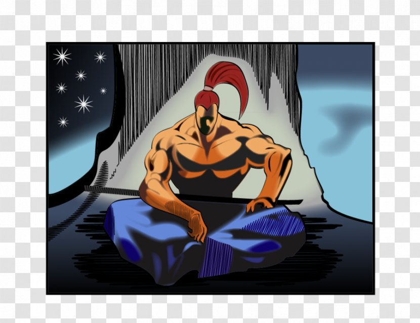 Fiction Cartoon Character - Muscle - Meditation Transparent PNG