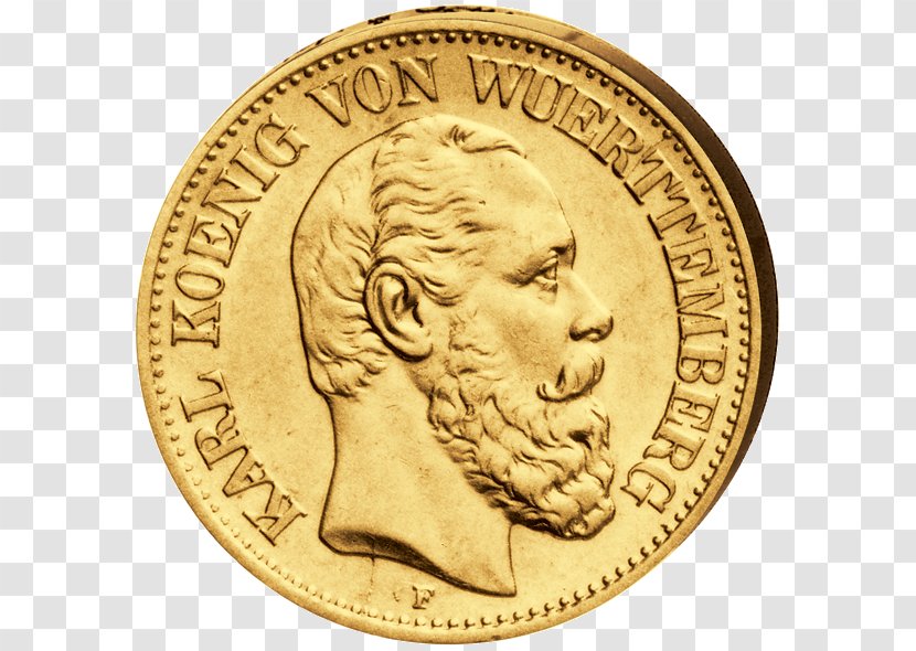 Gold Coin Sovereign Bullion - Money - Karl Mark Transparent PNG