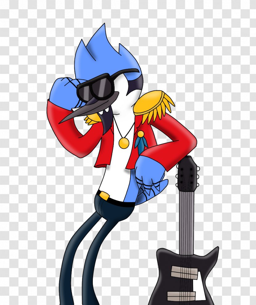 Mordecai Rigby Drawing Character - Technology Transparent PNG