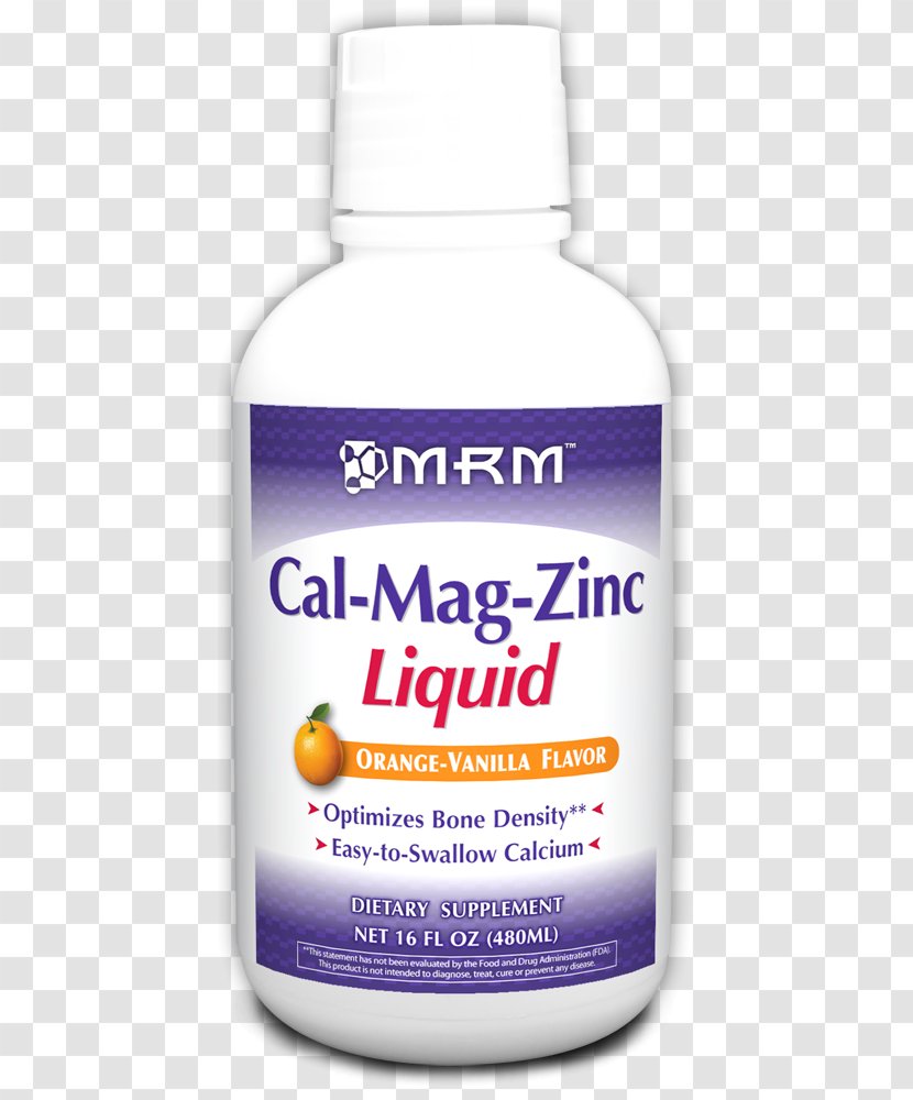 Liquid Calcium Dietary Supplement Magnesium Zinc - Ounce - Papua New Guinean Kina Transparent PNG