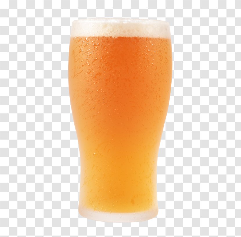 Beer Glasses Pint Glass Drink - Orange - Beverage Transparent PNG