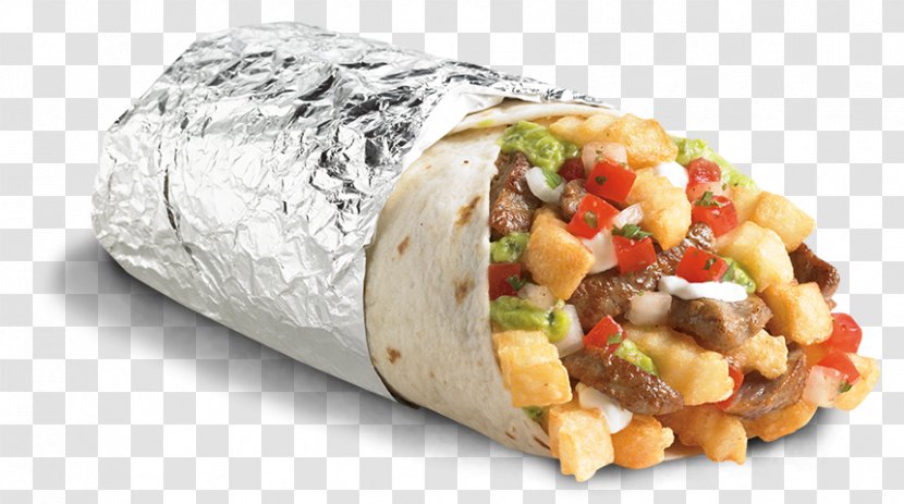 Burrito Taco Carne Asada Mexican Cuisine French Fries - Surf And Turf Transparent PNG