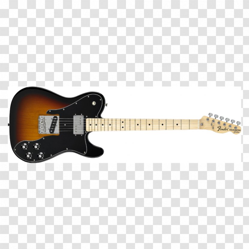 Fender Telecaster Deluxe Electric Guitar Musical Instruments Corporation Sunburst - Electronic Instrument Transparent PNG