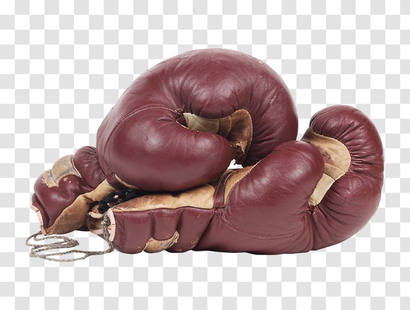 Boxing Glove Champion - Red Transparent PNG