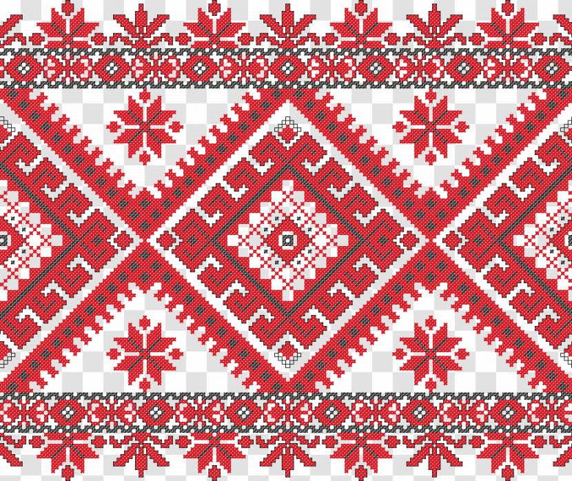 Cross-stitch Pattern - Symmetry - Embroidery Transparent PNG