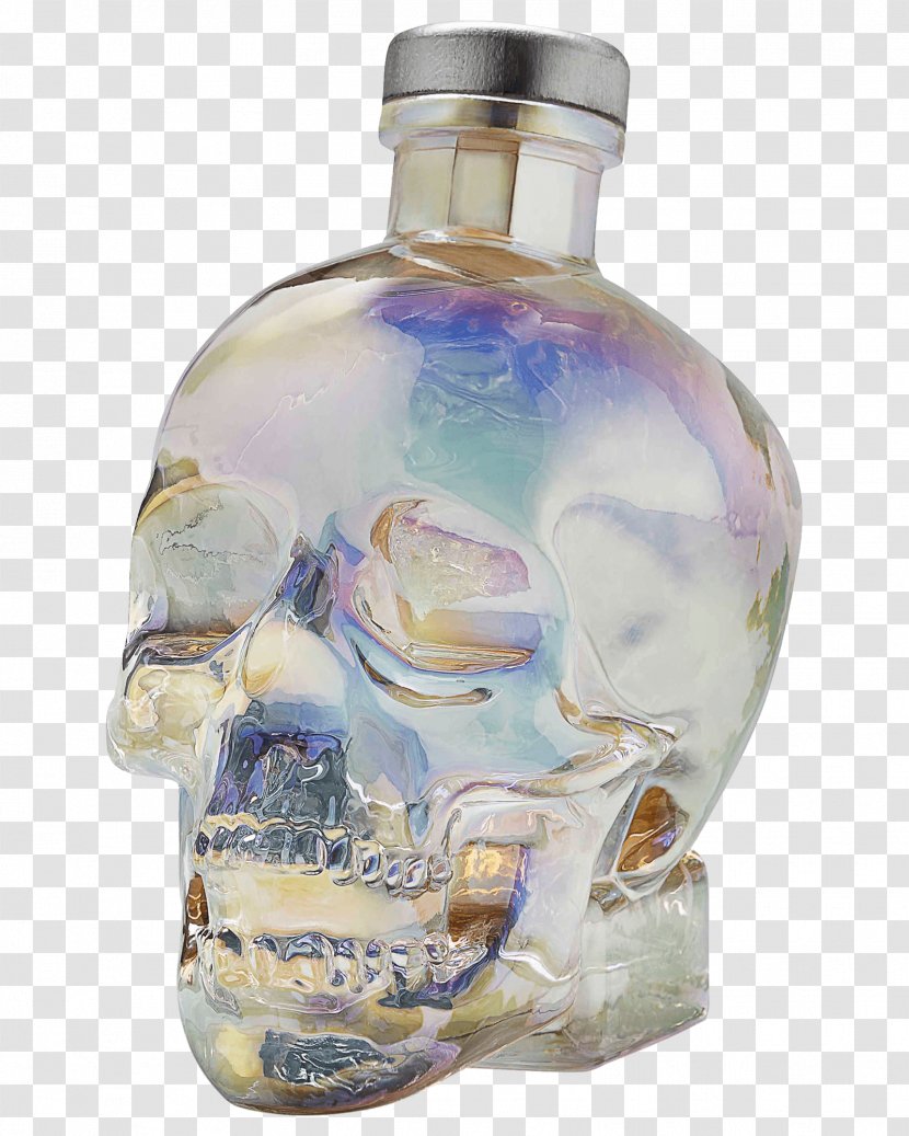 Crystal Head Vodka Distilled Beverage Wine Moscow Mule - Glass Bottle Transparent PNG