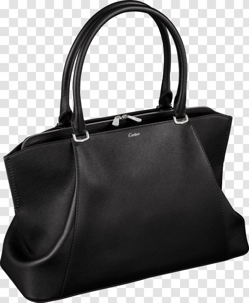 Tote Bag Leather Handbag Cartier - Messenger Bags Transparent PNG
