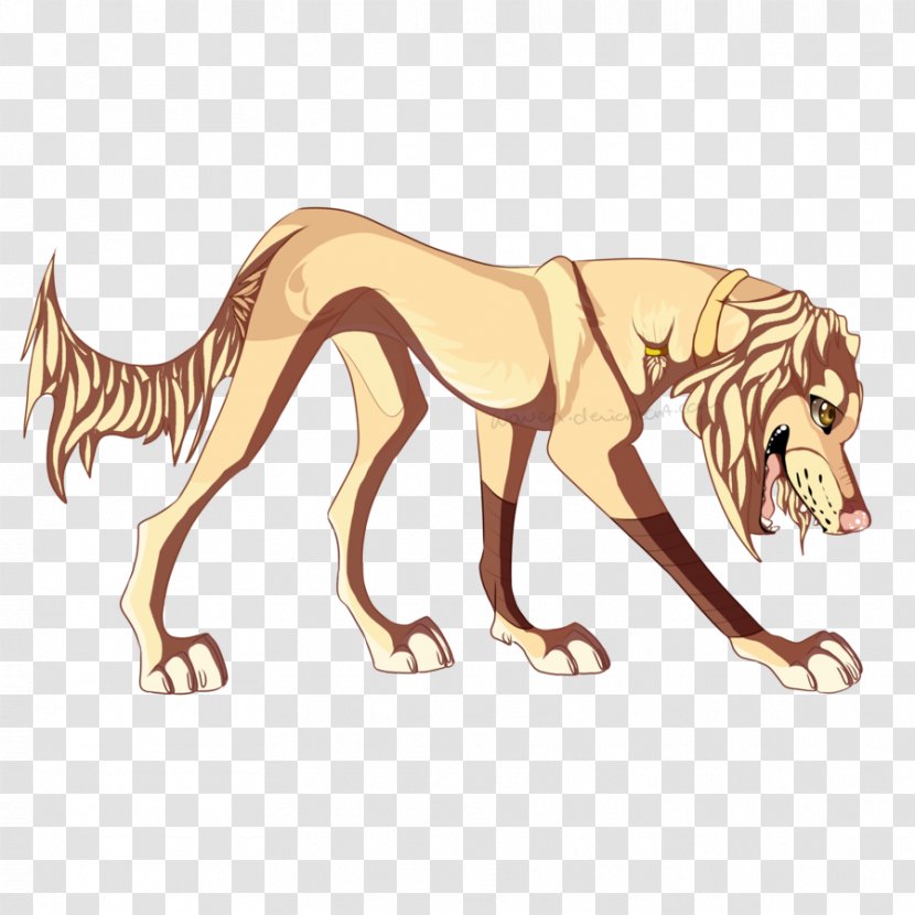 Dog Cat Cartoon Character - Canidae Transparent PNG