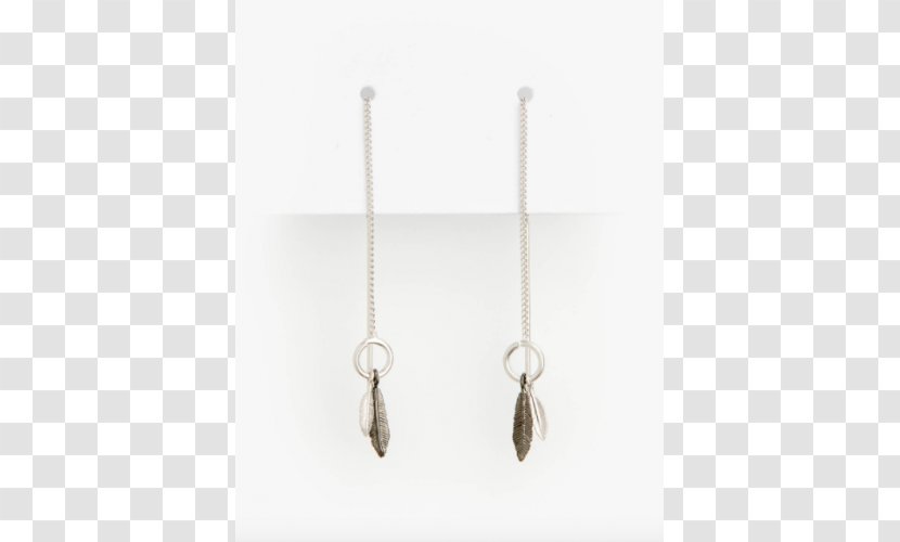 Earring Body Jewellery - Silver Transparent PNG