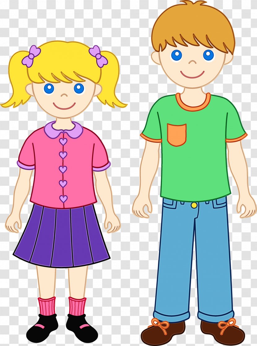 Kids Playing Cartoon - Toddler - Smile Style Transparent PNG