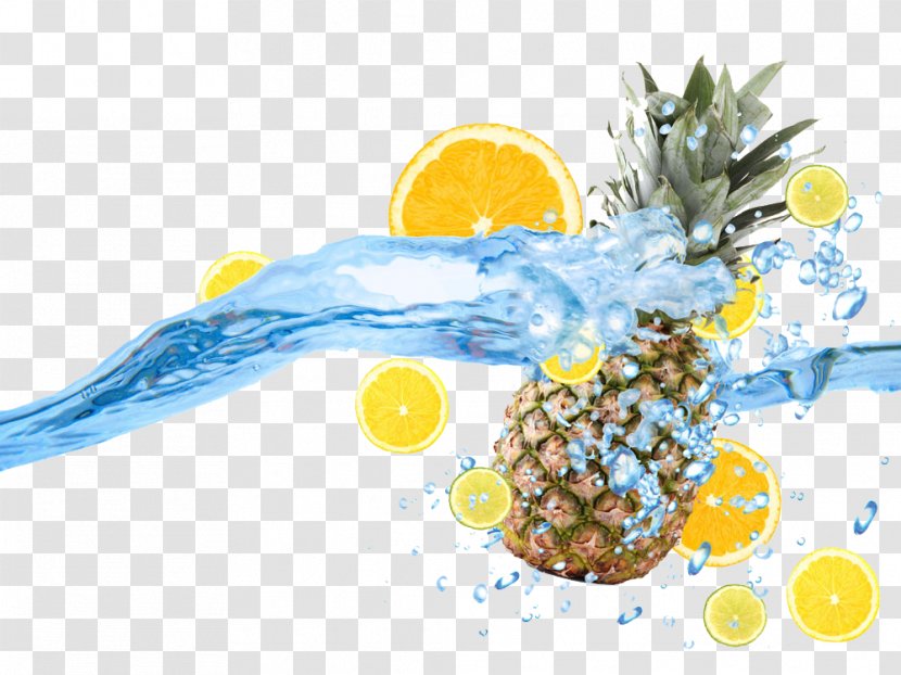 Pineapple Water Stock Photography - Fruit - Material Transparent PNG