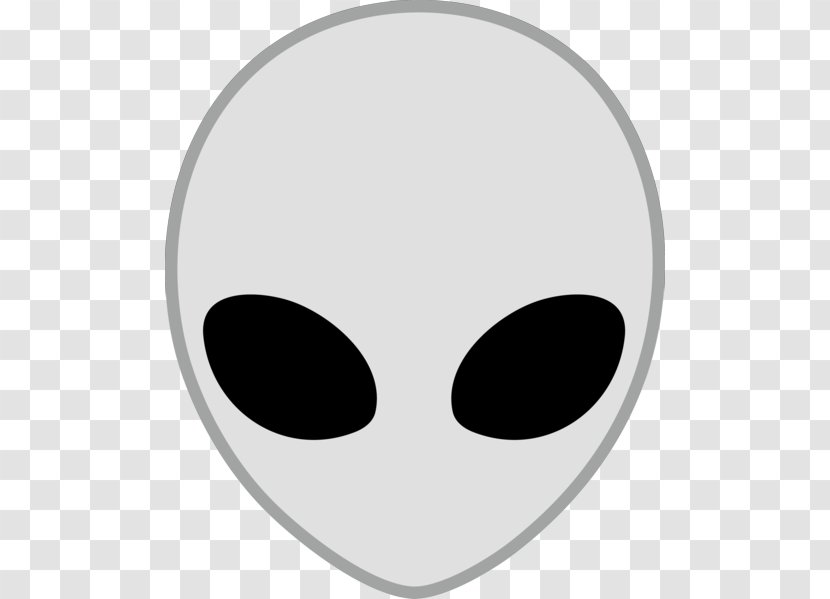 Clip Art Extraterrestrial Life Openclipart Image - Black And White - Ufo Comic Transparent PNG
