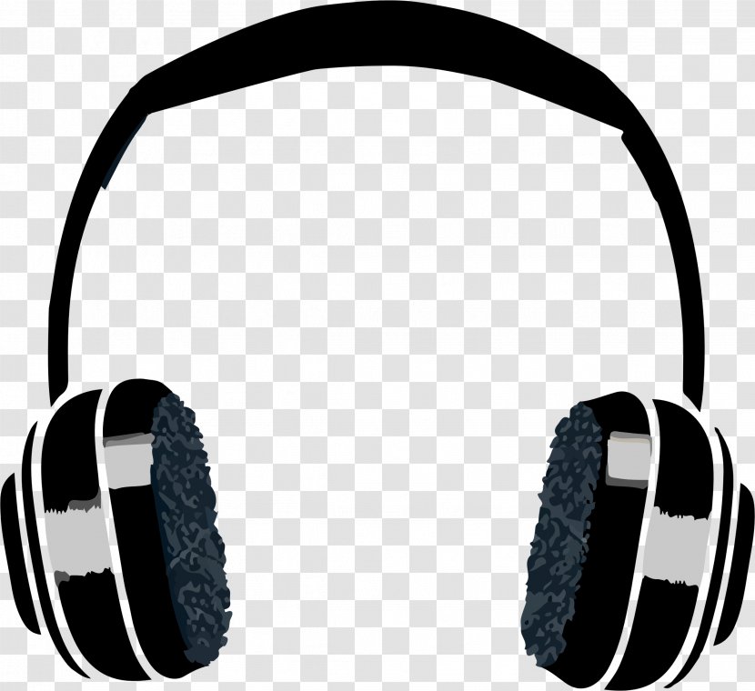 Headphones Clip Art - Audio - Wearing Transparent PNG