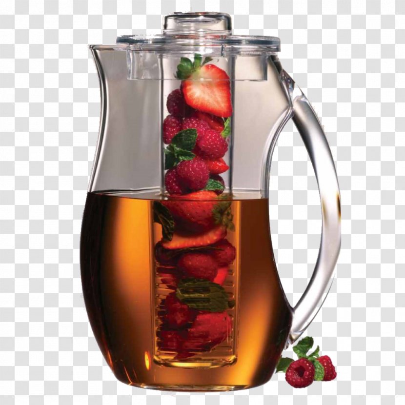 Infusion Pitcher Fruit Iced Tea - Lid Transparent PNG