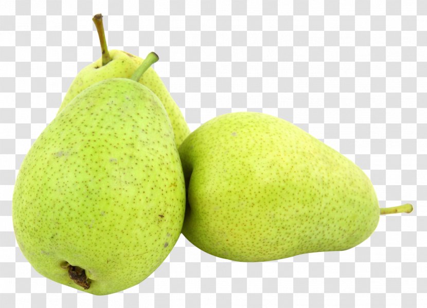 Pear Juice Crisp Fruit - Food - Green Pears Transparent PNG