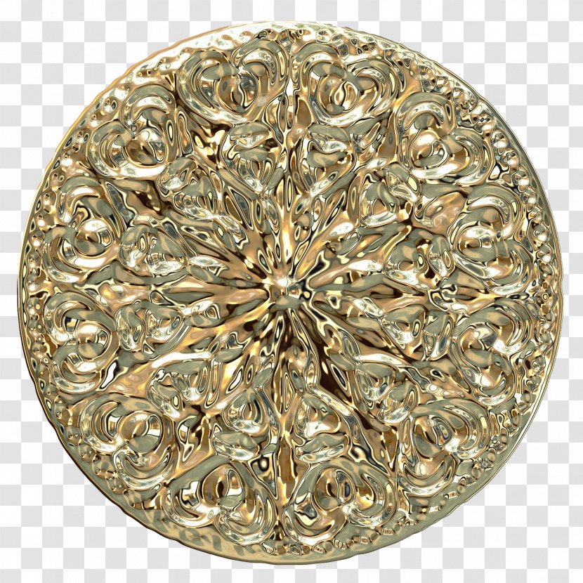 Silver Bronze 01504 Gold - Metal Ornament Transparent PNG