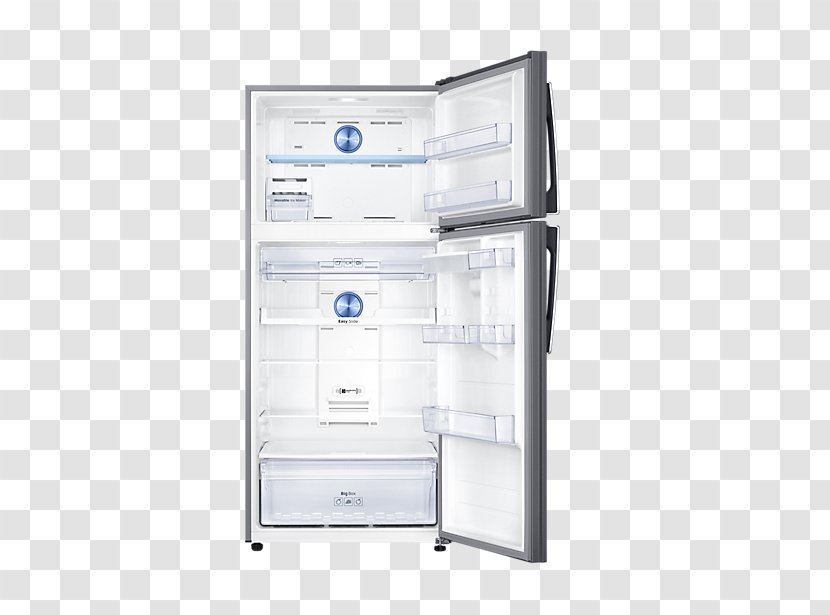 Refrigerator Freezers Auto-defrost Samsung RT50K6531SL Ice Makers Transparent PNG