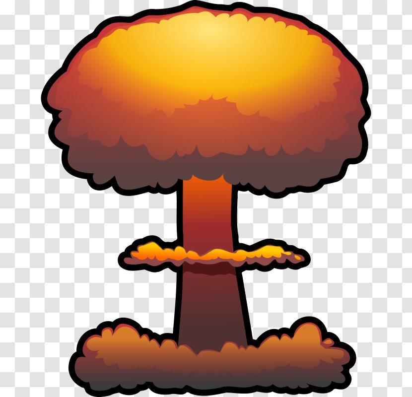 Mushroom Cloud - Cartoon - Symbol Transparent PNG